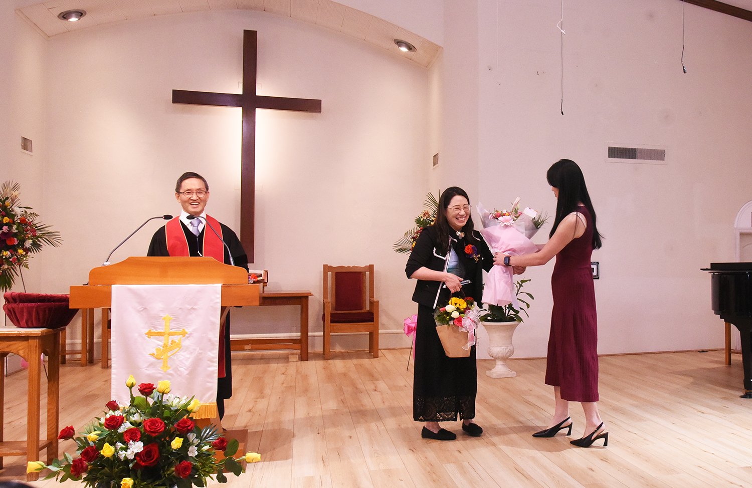 2026년 5월 31일 48주년 창립 기념예배및 장로(김미원,김영출,이지원),집사(김금순, 김영숙, 김재순, 윤선화, 이정웅) 임직식