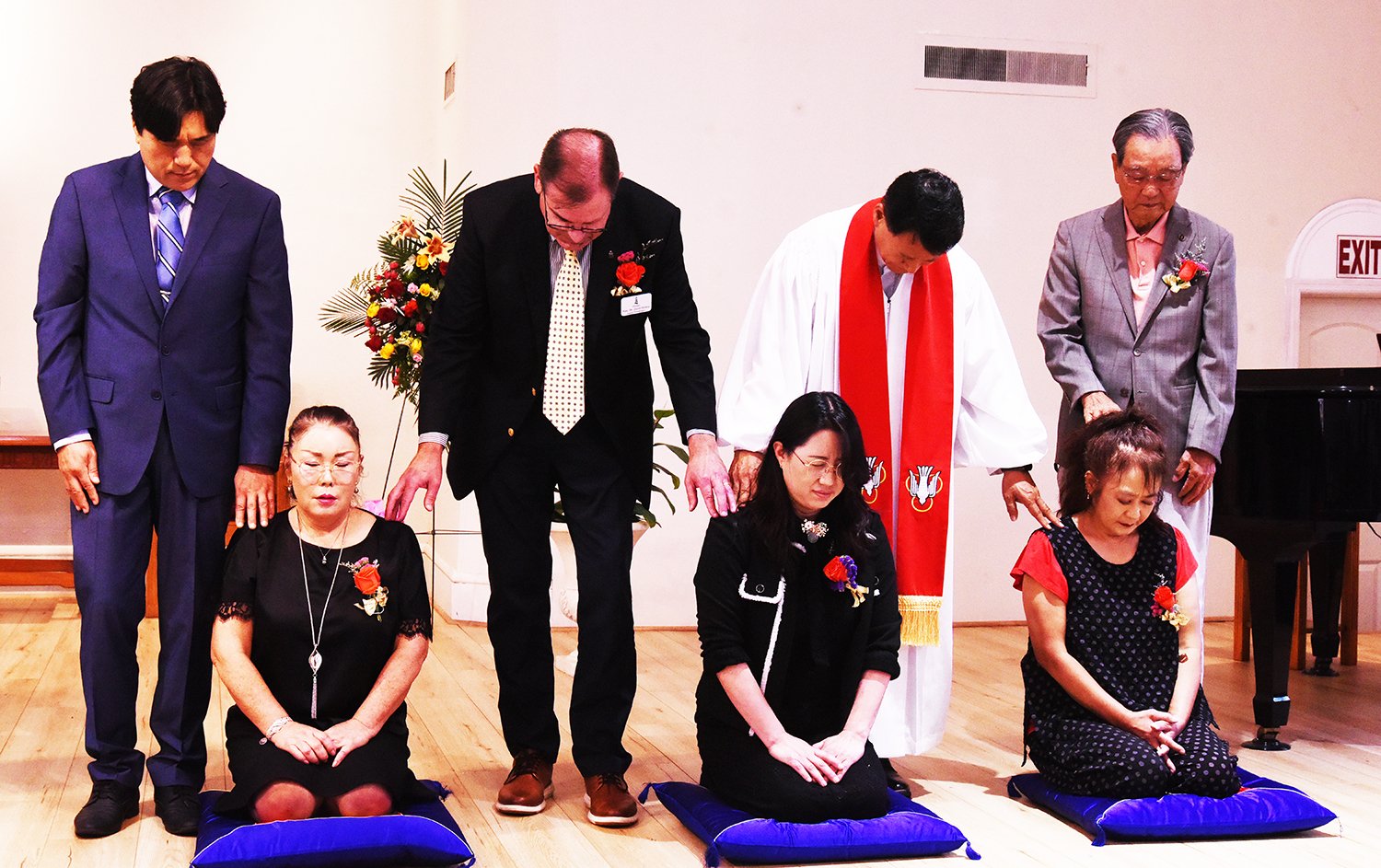 2026년 5월 31일 48주년 창립 기념예배및 장로(김미원,김영출,이지원),집사(김금순, 김영숙, 김재순, 윤선화, 이정웅) 임직식