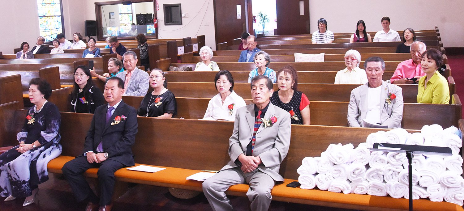 2026년 5월 31일 48주년 창립 기념예배및 장로(김미원,김영출,이지원),집사(김금순, 김영숙, 김재순, 윤선화, 이정웅) 임직식